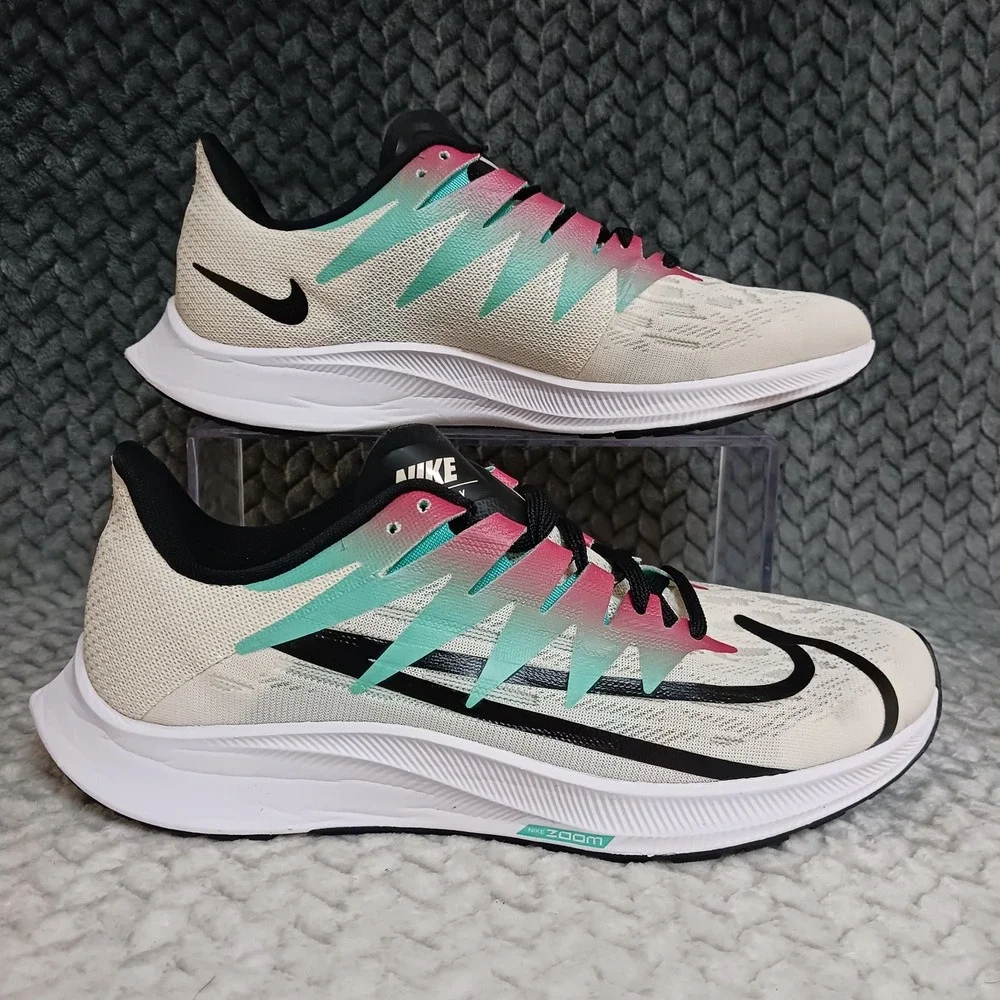 Nike Zoom Rival Fly Pale Ivory Women's Walking Running Sneakers Shoes Size 7.5